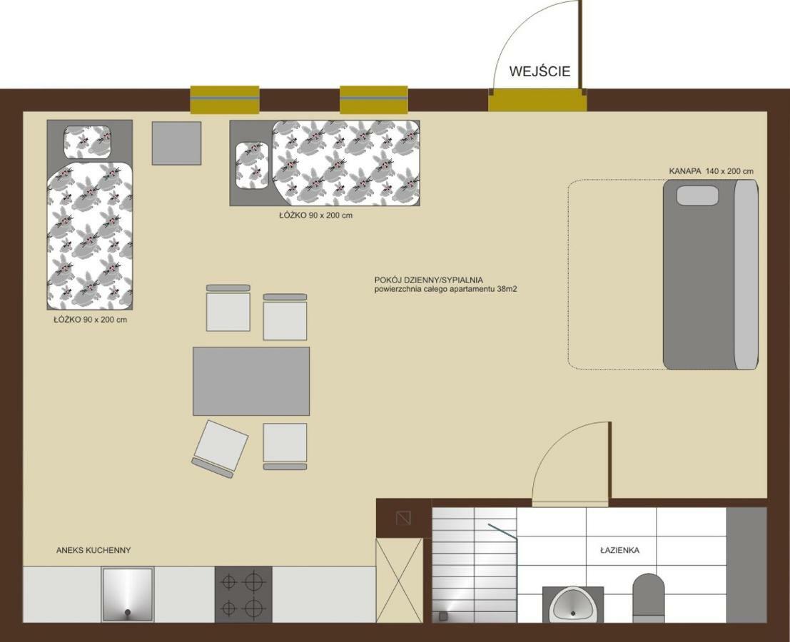 Siedlisko Besiekiery Apartamento Exterior foto